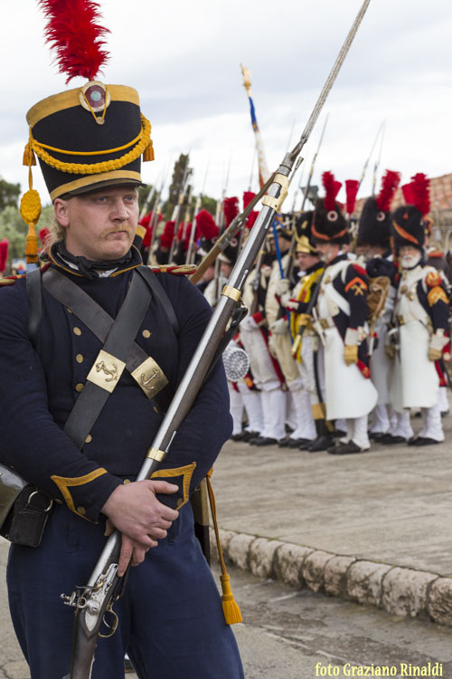 21-gun salute to the Emperor - Elba 2014