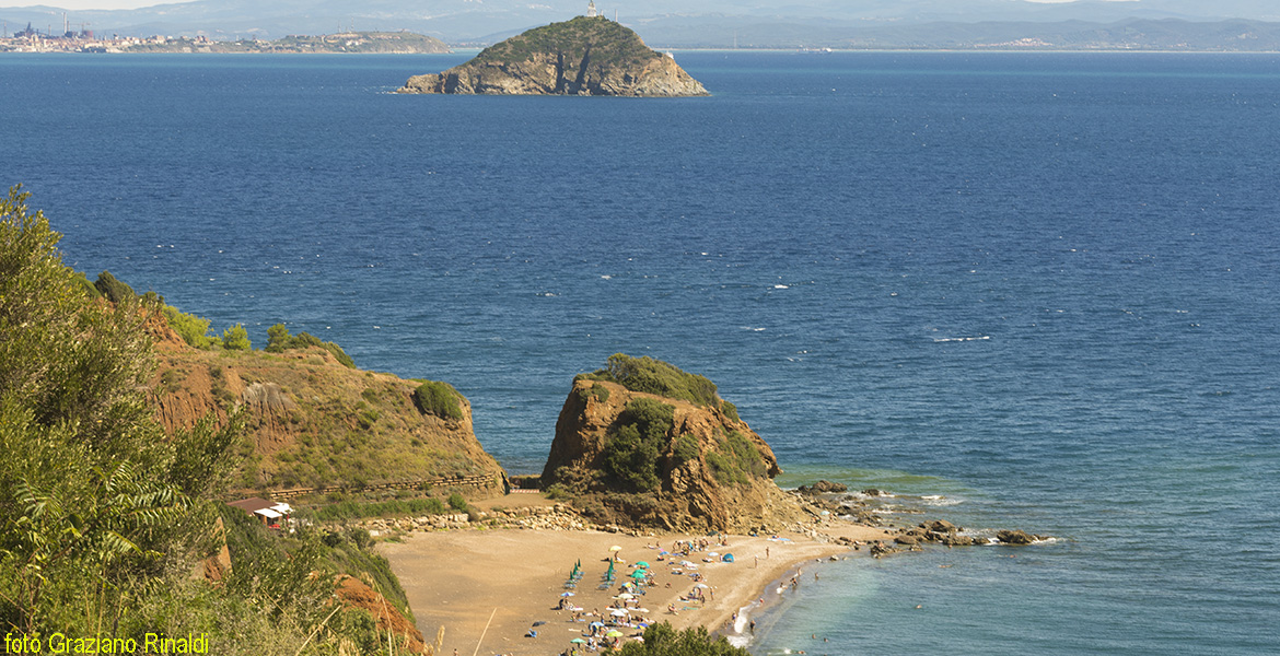 Cala Seregola along the eastern coast of Elba Island