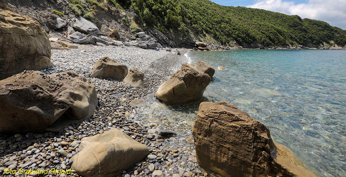 Elba Island, stones, sea, summer, toscana