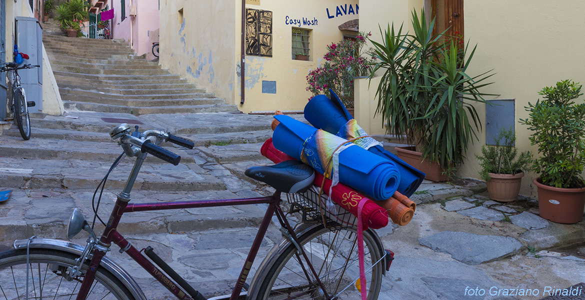 Elba Island, Porto Azzurro, bycile, summer holiday, Italy, Toscana