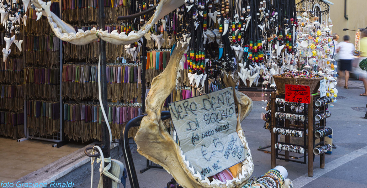 Elba Island, Porto Azzurro, summer, holiday, Italy, typical marketplace