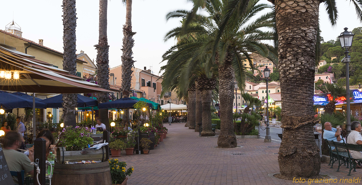 Elba Island, Porto Azzurro, Italy, Toscana, mediterranean sea