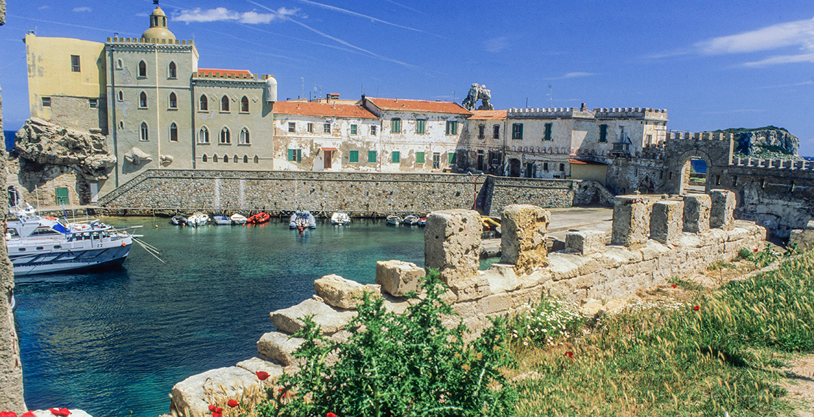 Elba Island, Portoferraio, places to visit, Mediterranean sea. Italy, Toscana